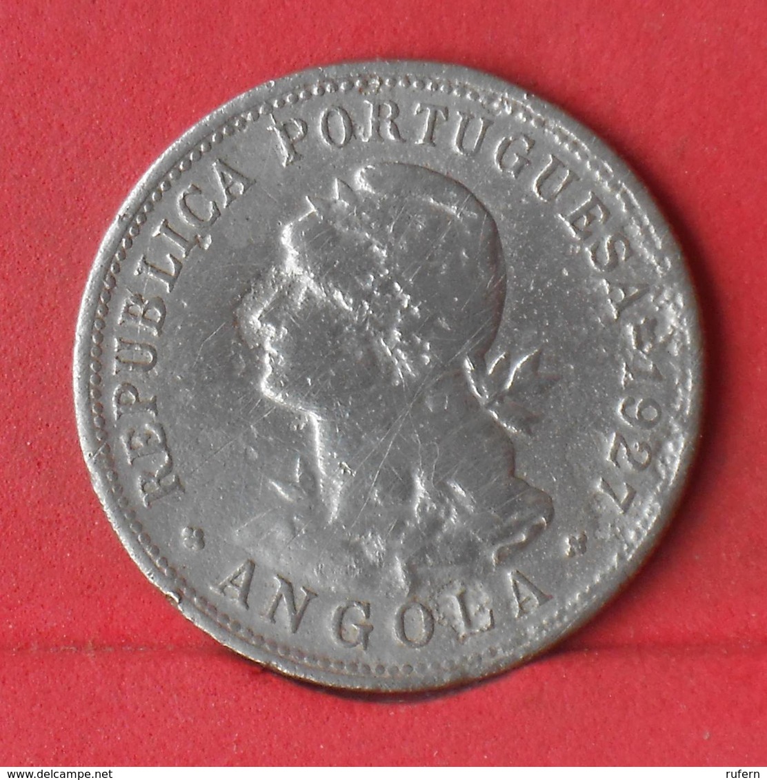 ANGOLA 50 CENTAVOS 1927 -    KM# 69 - (Nº28658) - Angola