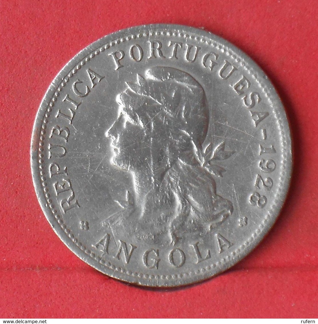 ANGOLA 50 CENTAVOS 1928 -    KM# 69 - (Nº28659) - Angola