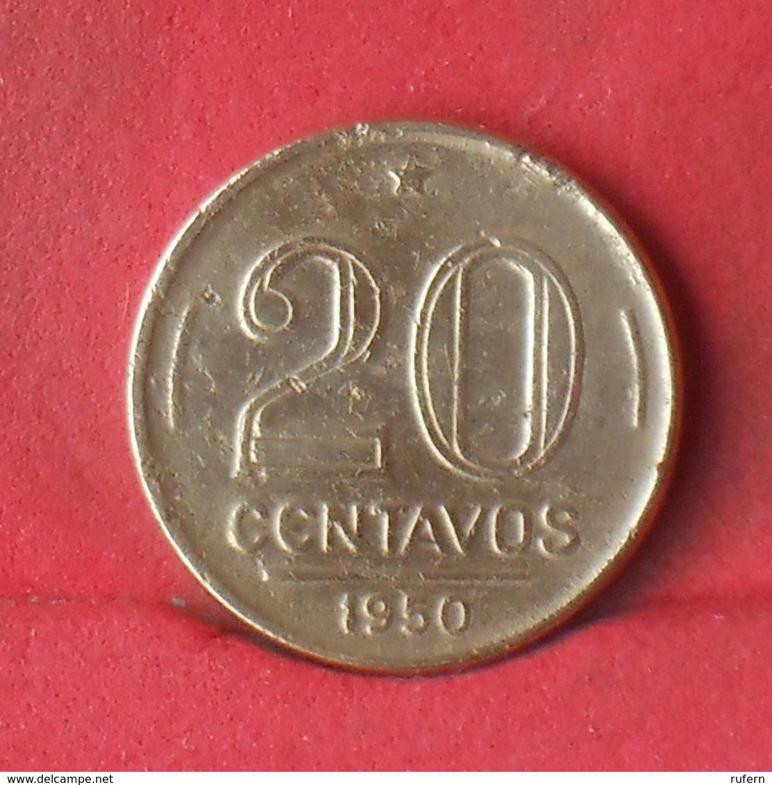 BRAZIL 20 CENTACOS 1950 -    KM# 562 - (Nº28691) - Brasile