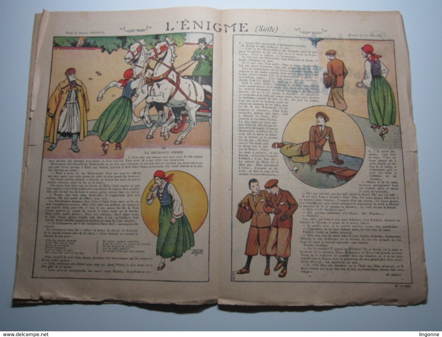 07 Avril 1935 PIERROT JOURNAL DES GARÇONS 25Cts - Pierrot