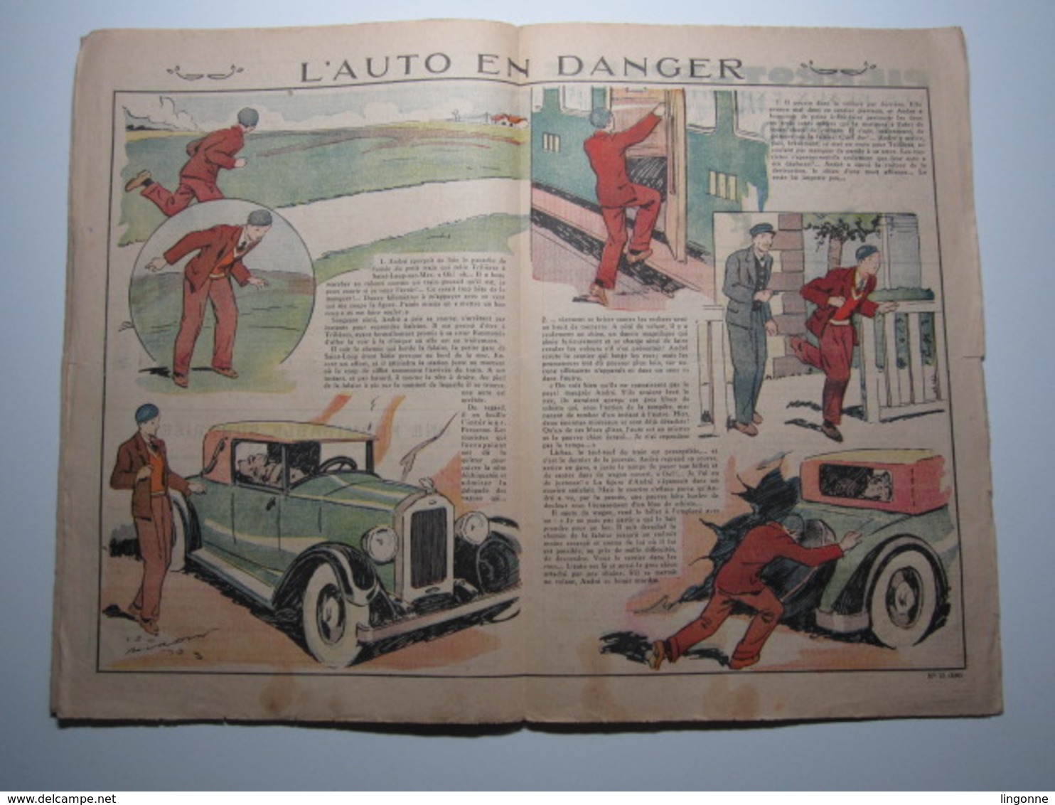 14 Avril 1935 PIERROT JOURNAL DES GARÇONS 25Cts - Pierrot