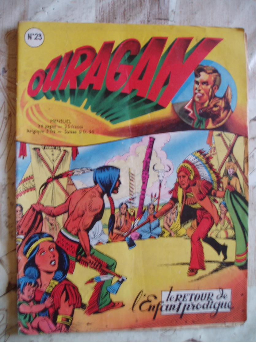 OURAGAN NO 23-11/1956-WESTERN-ARTIMA -VOIR - Petit Format