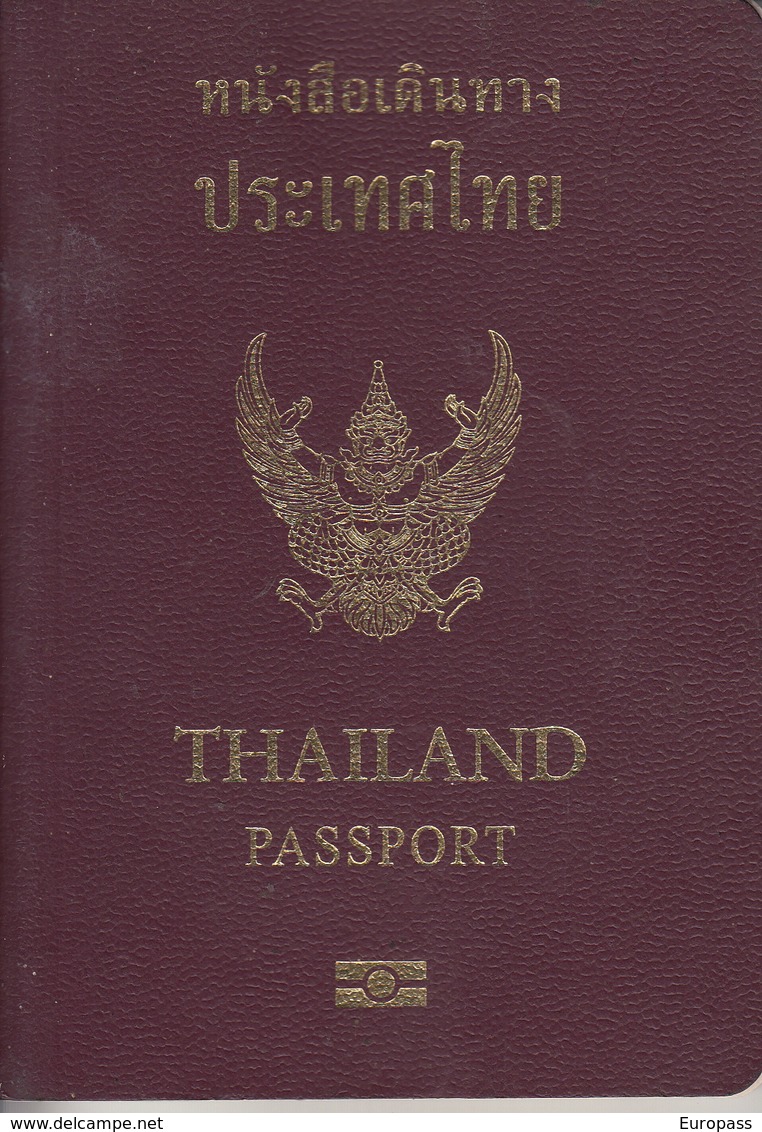 Passport, Reisepass, Passeport, Reispas, Paspoort  Thailand 2007 - Historical Documents