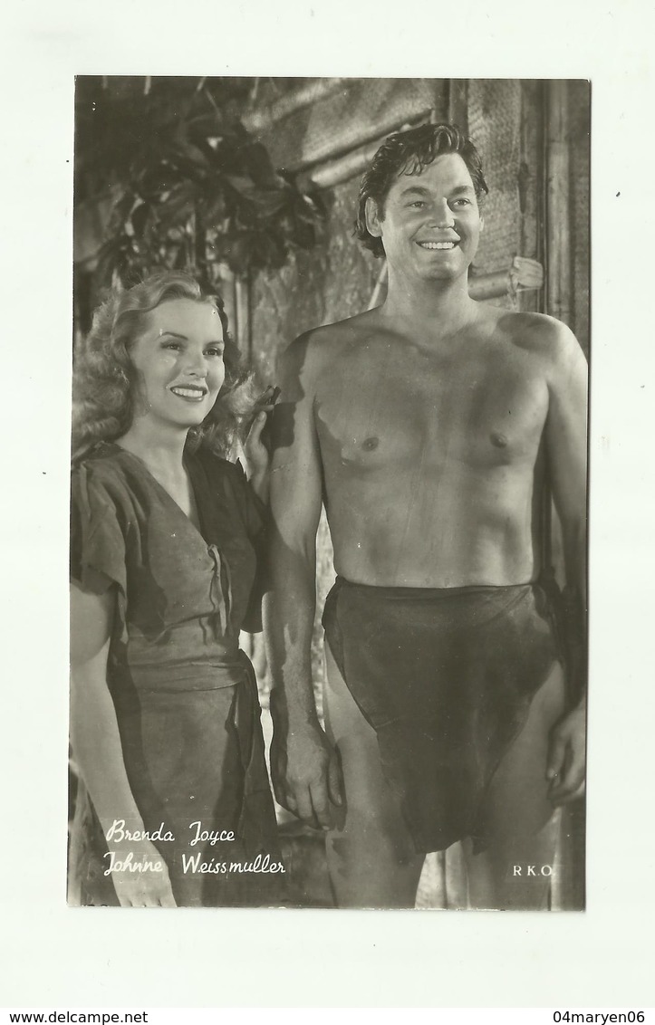 ** JOHNNY  WEISSMULLER  & BRENDA  JOYCE     ** - Artistes