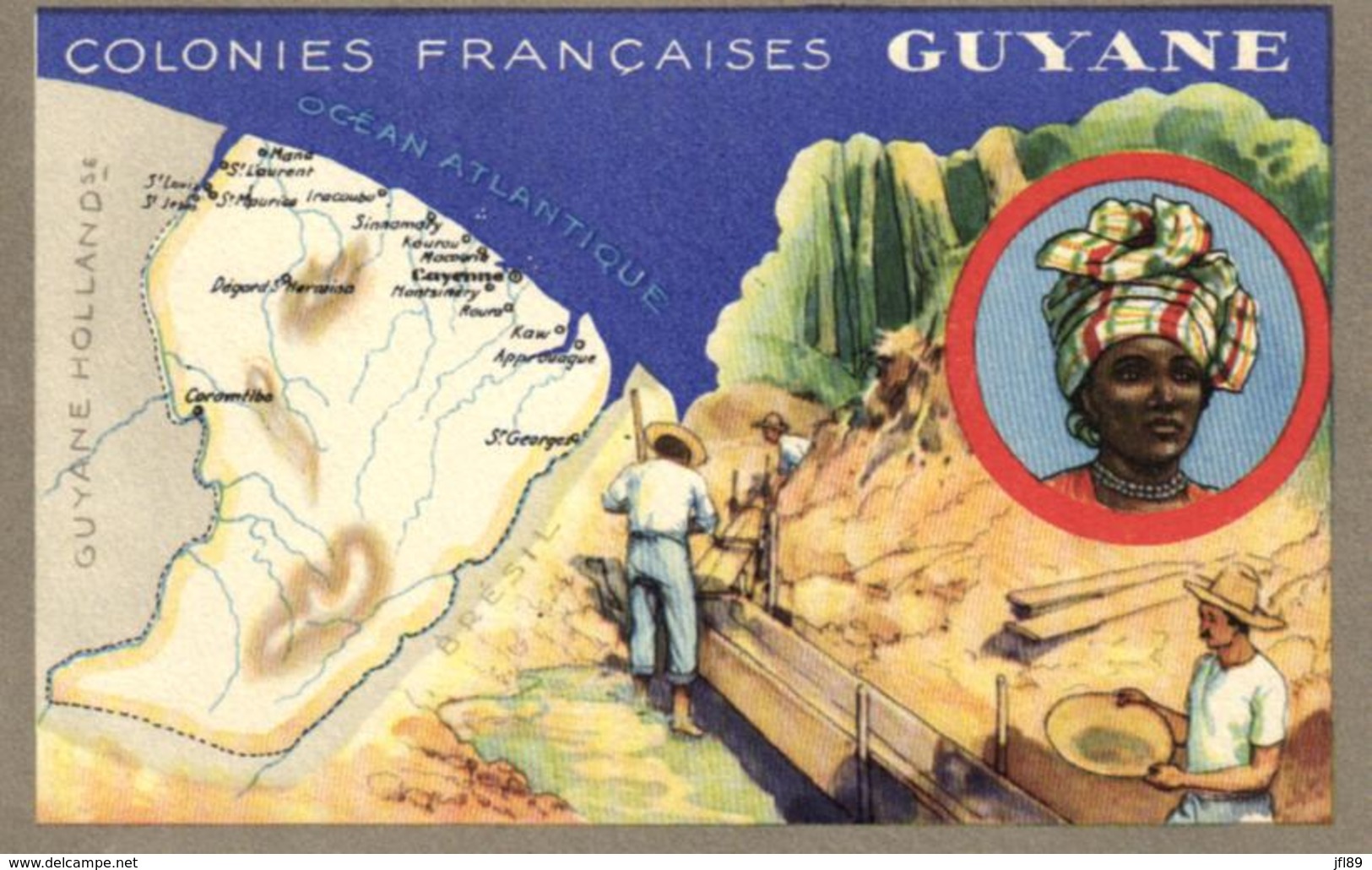 France - Guyane - Colonies Françaisees - C 6141 - Other & Unclassified