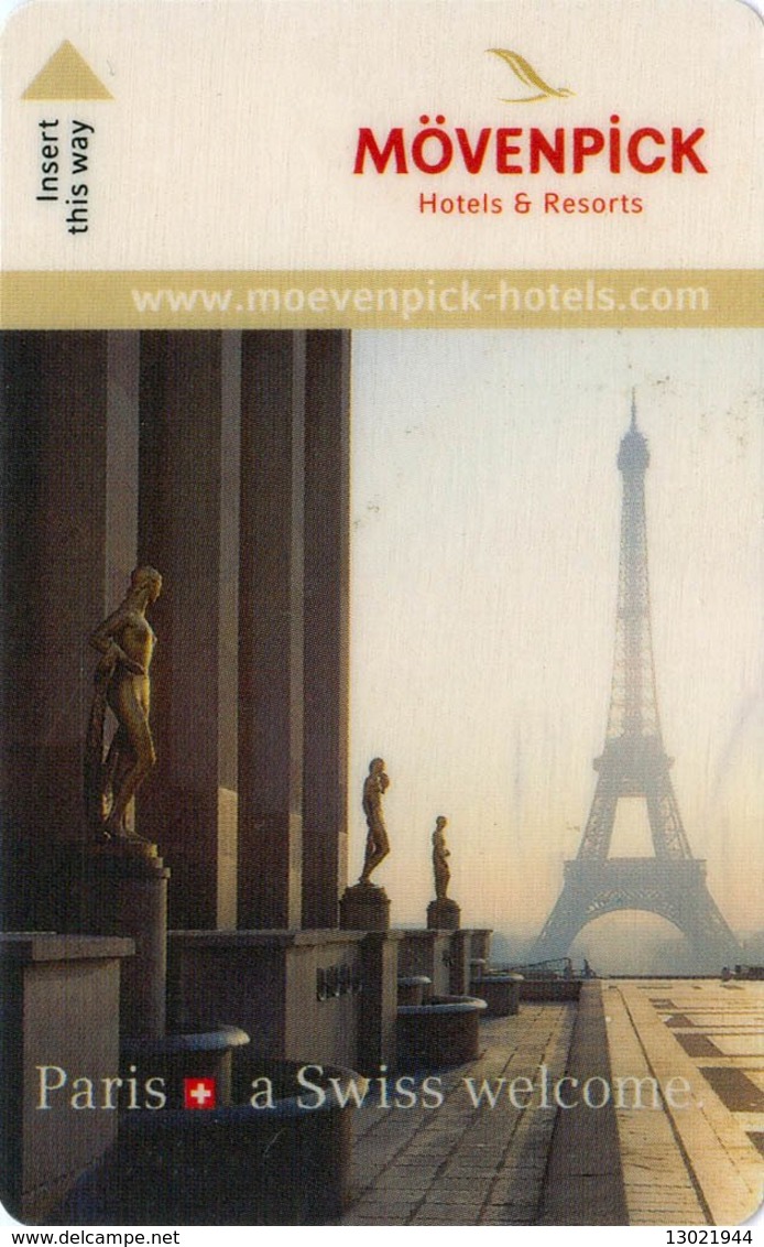 FRANCIA KEY HOTEL  Mövenpick - Hotel Paris Neuilly - Hotel Keycards