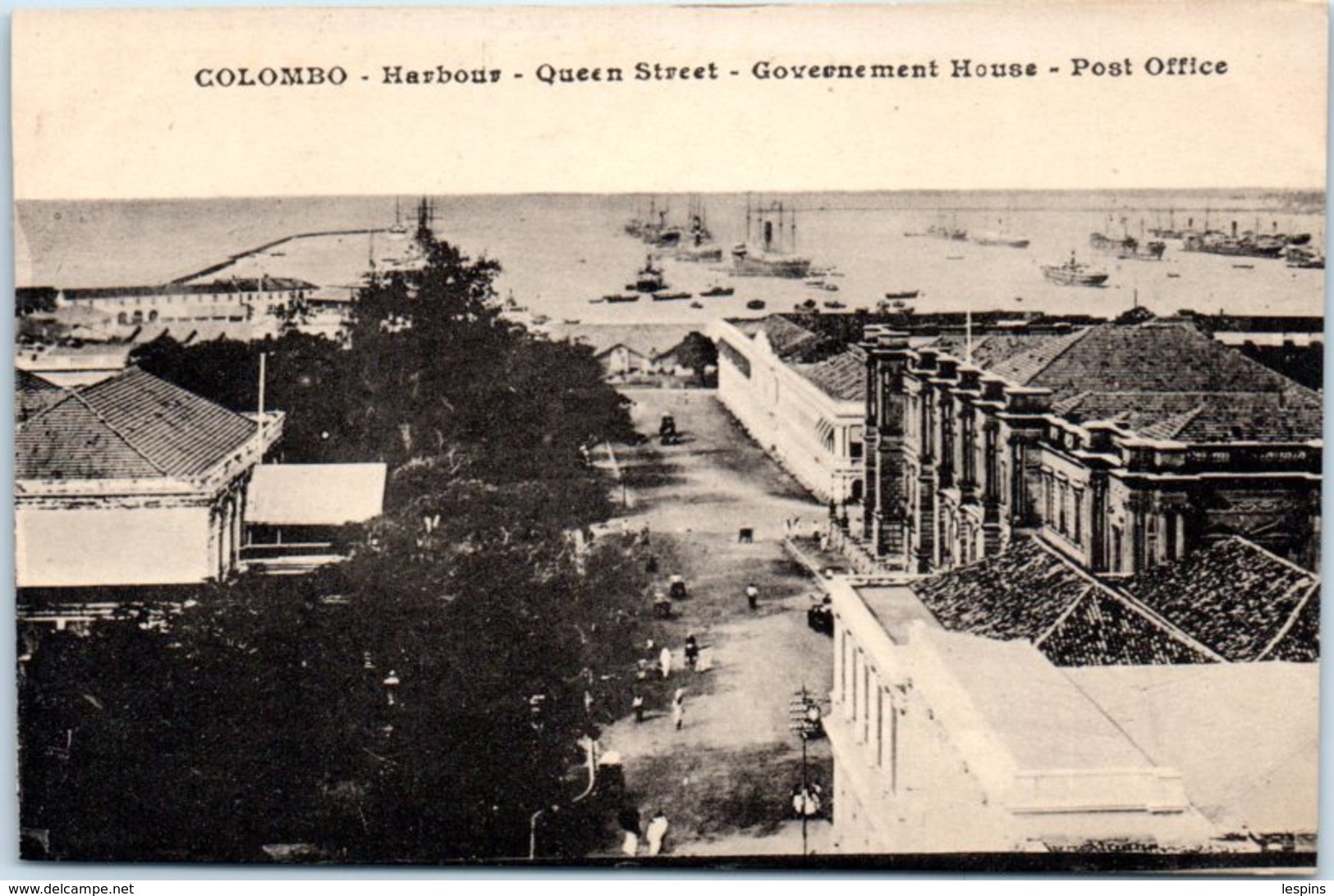 ASIE - SRI LANKA ( CEYLON ) -- - COLOMBO - Harbour - Queen Street - Sri Lanka (Ceylon)