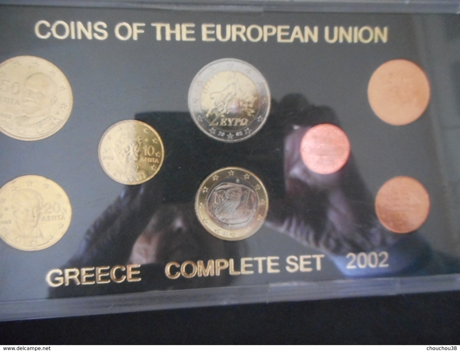 Coffret Neuf EUROS "GRECE 2002" - 8 Pièces - Grèce