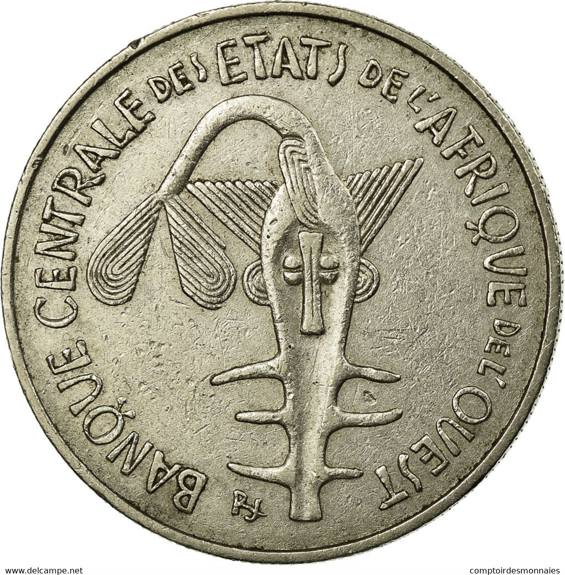 Monnaie, West African States, 100 Francs, 1970, Paris, TTB, Nickel, KM:4 - Ivory Coast