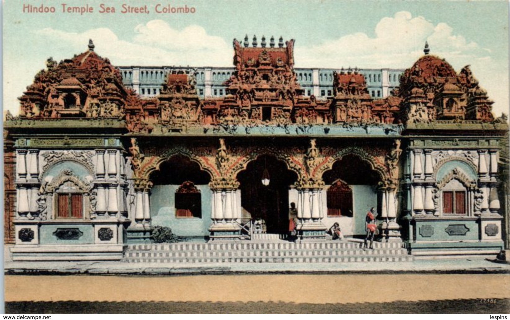 ASIE - SRI LANKA ( CEYLON ) -- Colombo - Hindoo Temple - Sri Lanka (Ceylon)