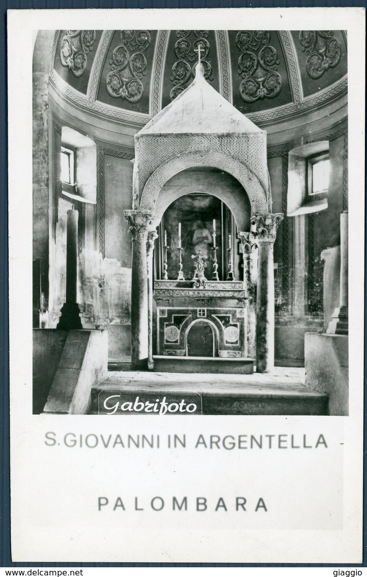 °°° Cartolina N. 57 S. Giovanni In Argentella Palombara Nuova °°° - Rieti