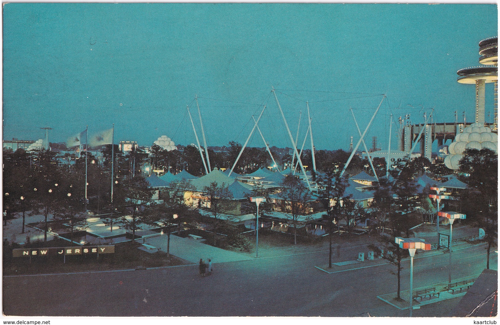 New York World's Fair -  The New Jersey Tercentenary Pavilion 1664 - 1964 -  (New York) - 1965 - Expositions