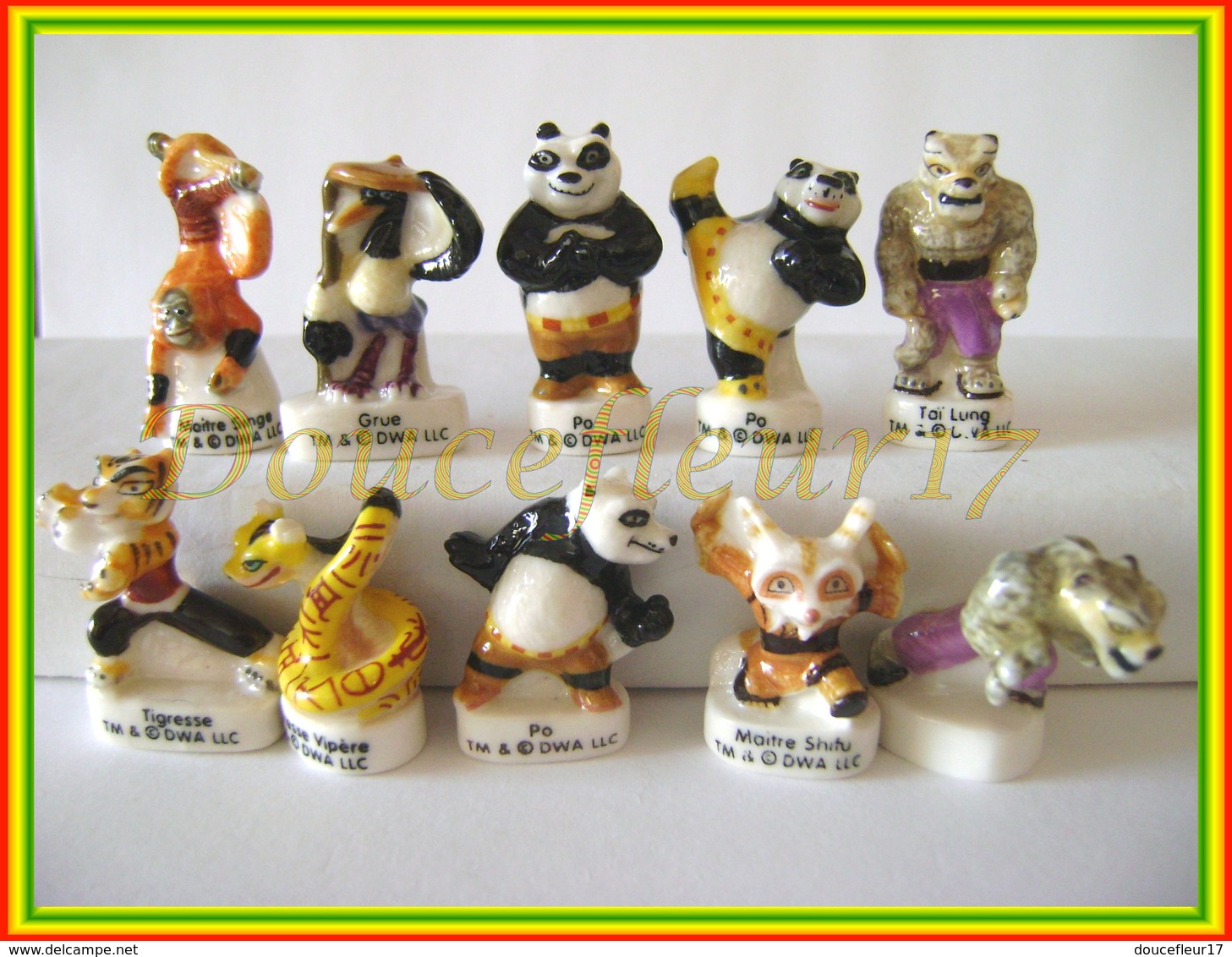 Kung Fu Panda ..  Série Complète  ...  Ref AFF : 94-2009 (pan 0014) - Cartoons