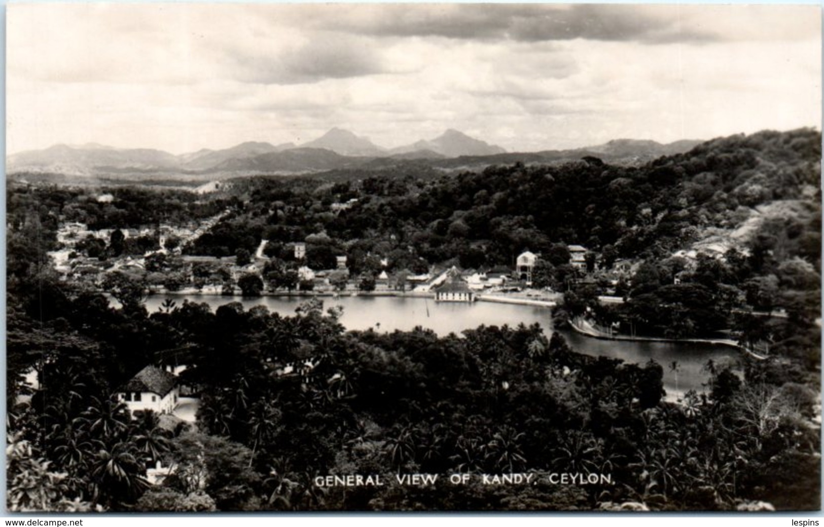 ASIE - SRI LANKA ( CEYLON ) -- General View Of Kandy - Sri Lanka (Ceylon)
