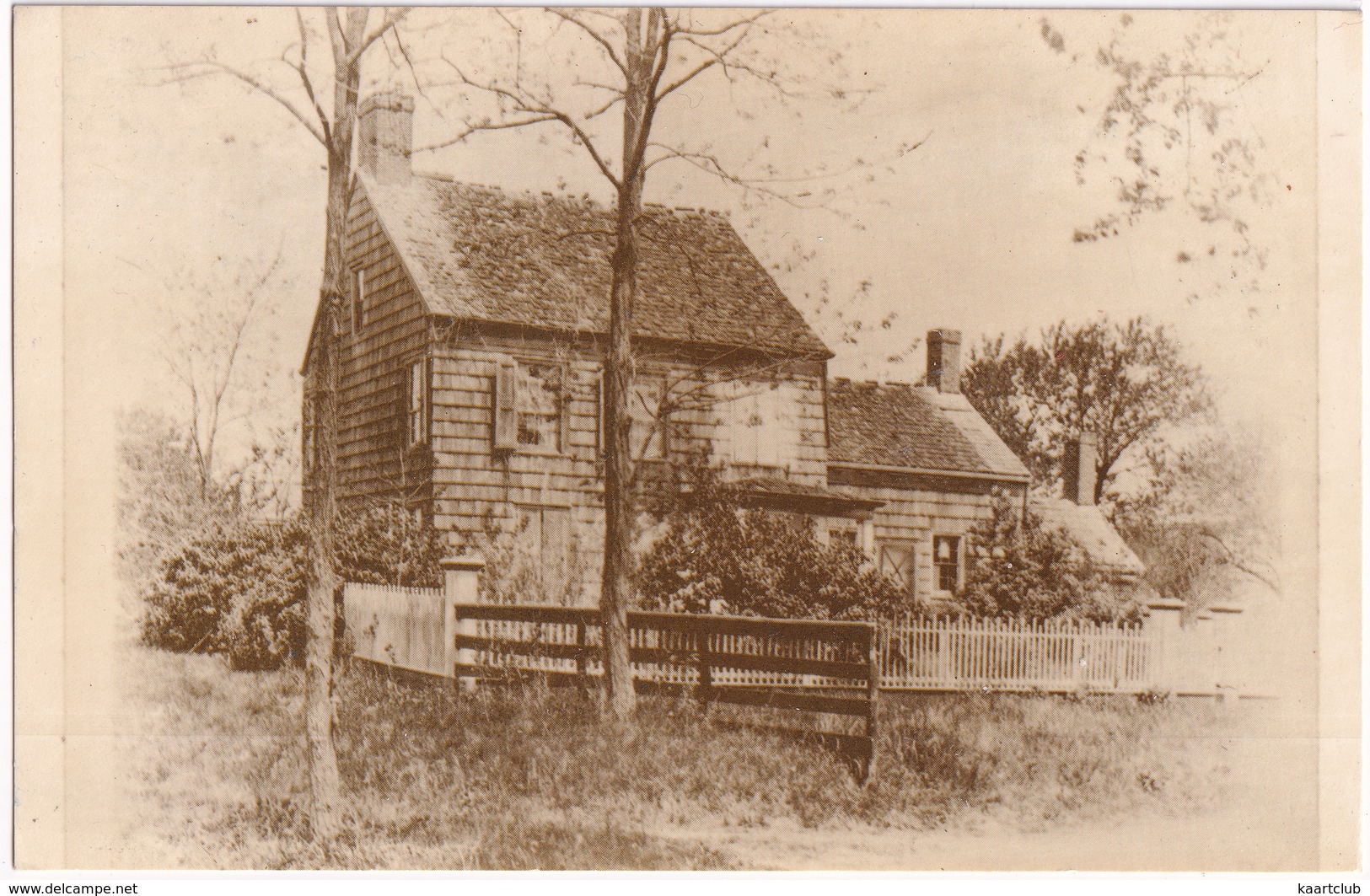 Walt Whitman's Birthplace, At West Hills, Long Island, N.Y. -  (New York) - Long Island