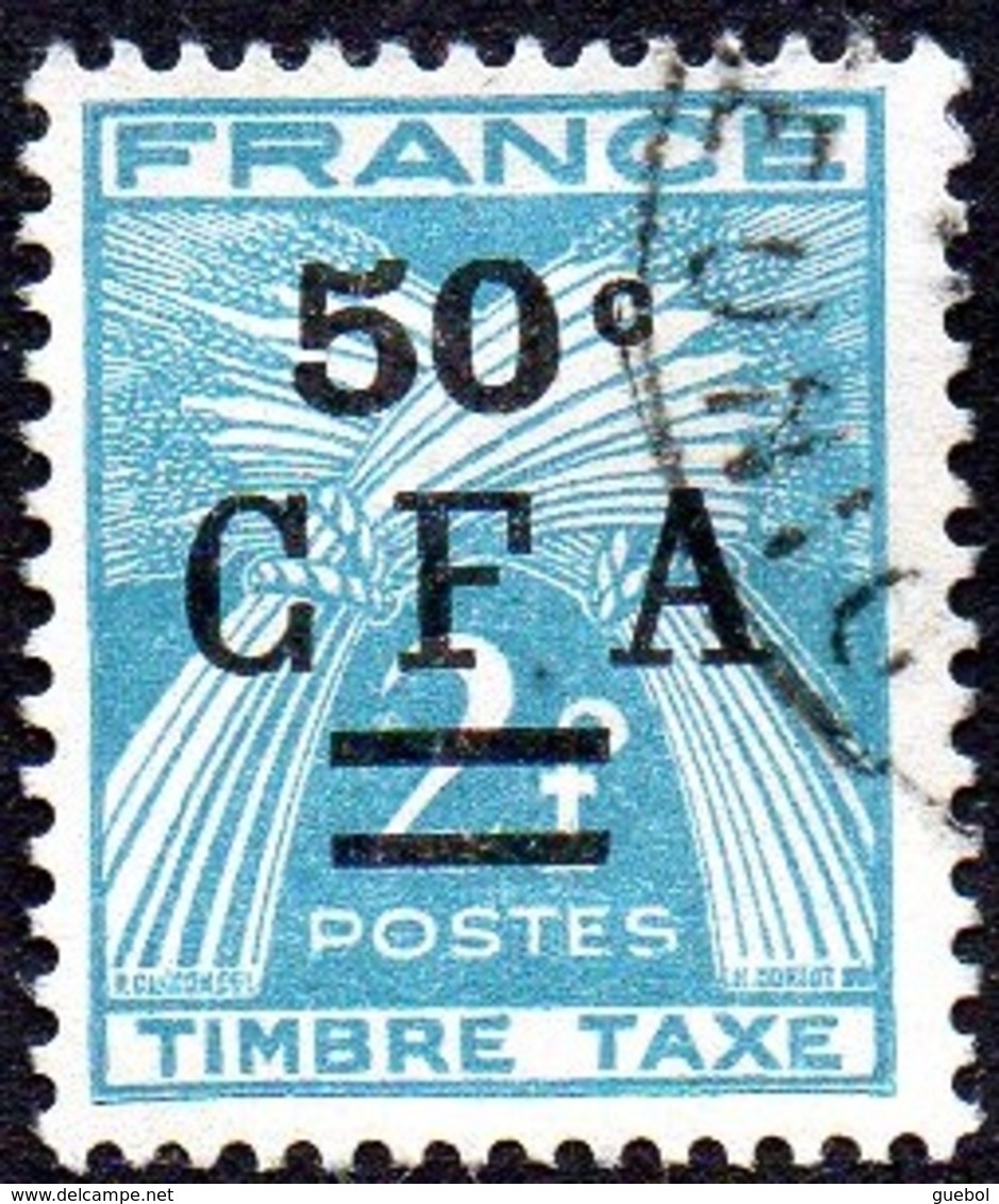 Réunion Obl. N° Taxe 37 - Gerbes De Blé - Postage Due