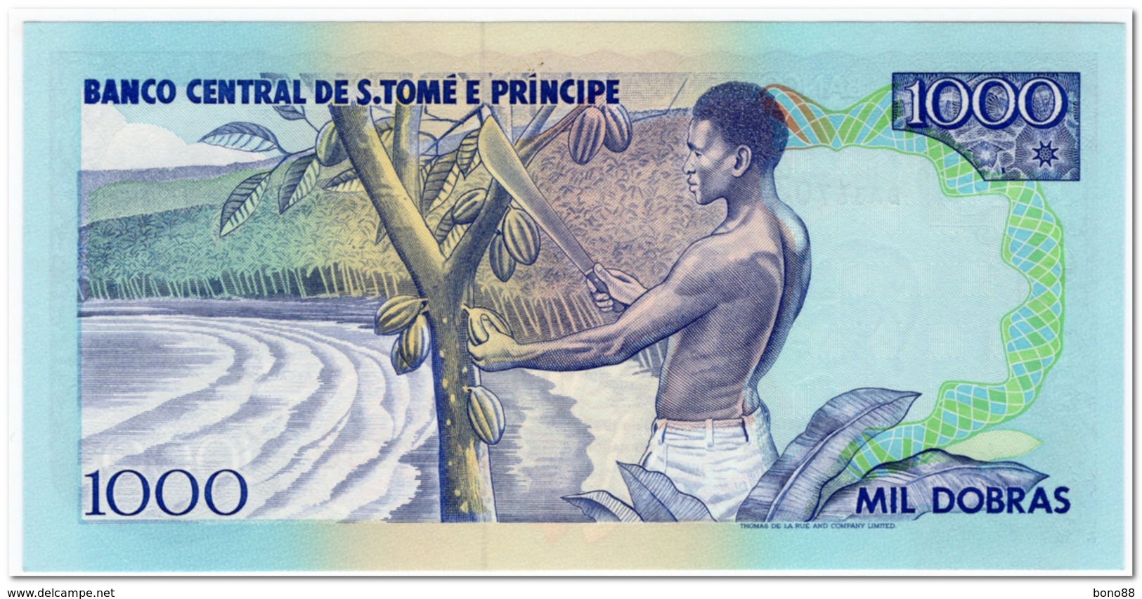 SAINT THOMAS & PRINCE,1000 DOBRAS,1993,P.64,UNC - Sao Tome And Principe