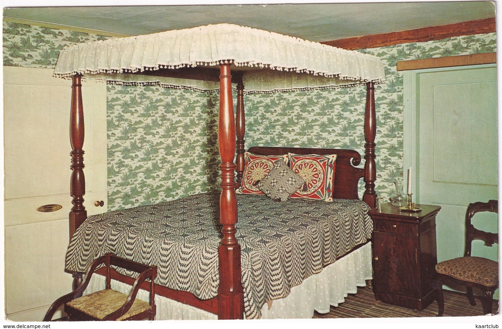 Sagtikos Manor - Bed Used By President Washington In 1790 - Long Island, N.Y. - (New York) - 1970 - Long Island