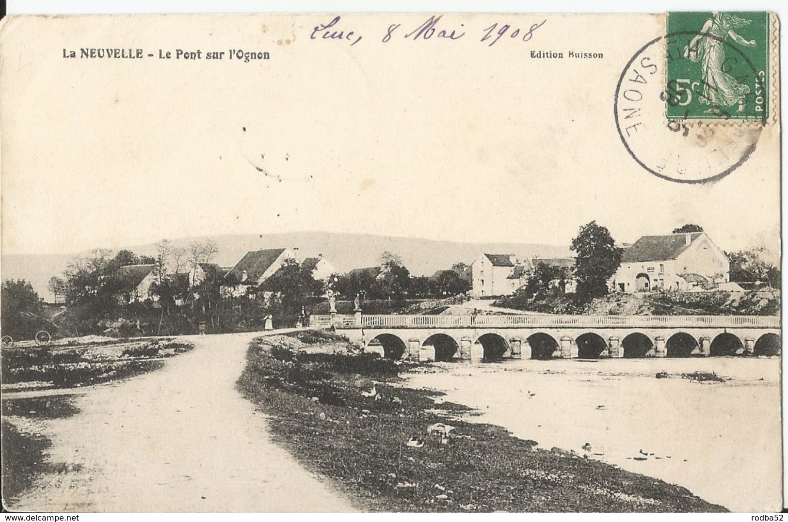 CPA - 70 - La Neuvelle Les Lure - Pont Sur L'ognon - Other & Unclassified