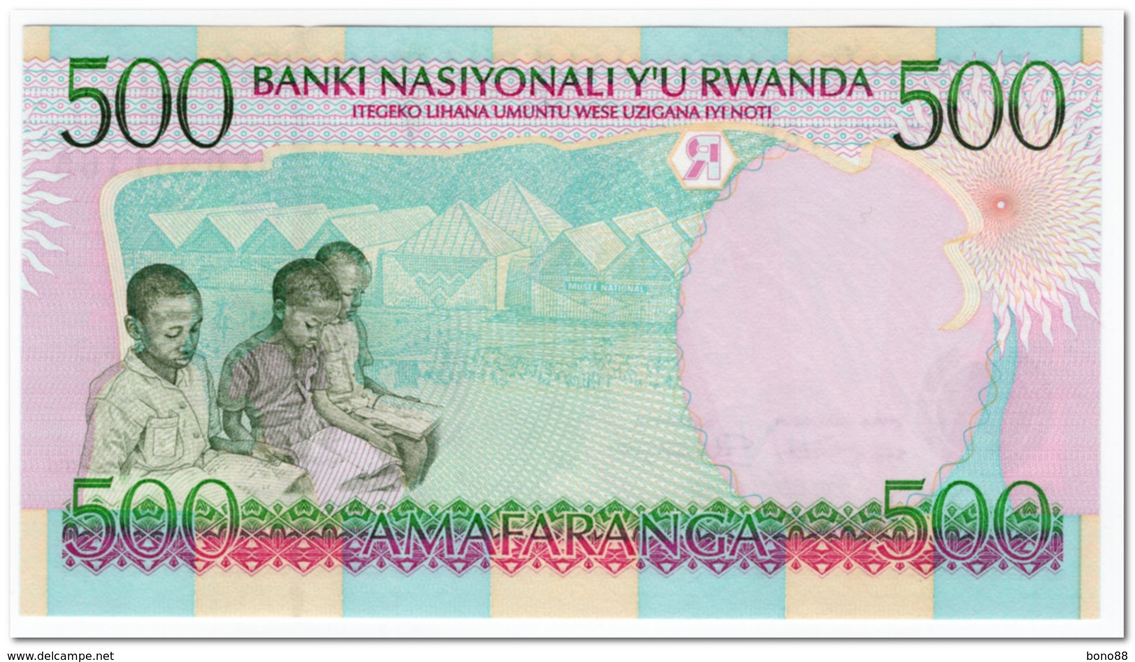 RWANDA,500 FRANCS,1998,P.26,UNC - Rwanda