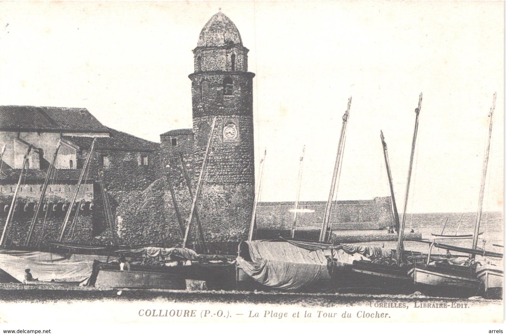 FR66 COLLIOURE - Toreilles - La Plage Te La Tour Du Clocher - Belle - Collioure