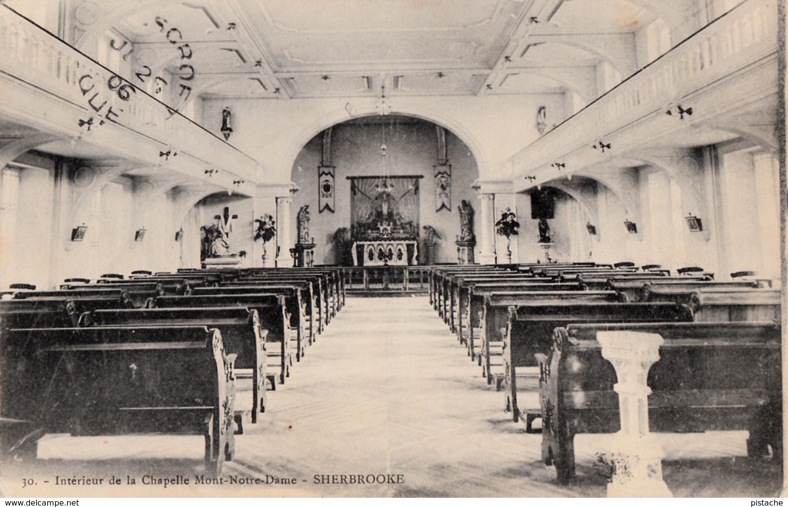 Sherbrooke Québec - Mont Notre-Dame - Chapelle  - Written 1906 - 2 Scans - Sherbrooke