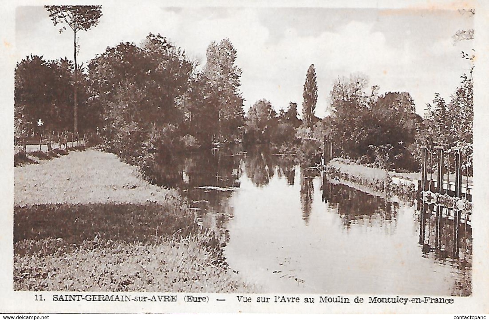 SAINT GERMAIN Sur AVRE ( 27 ) - Le Moulin De Monfhulet - Other & Unclassified