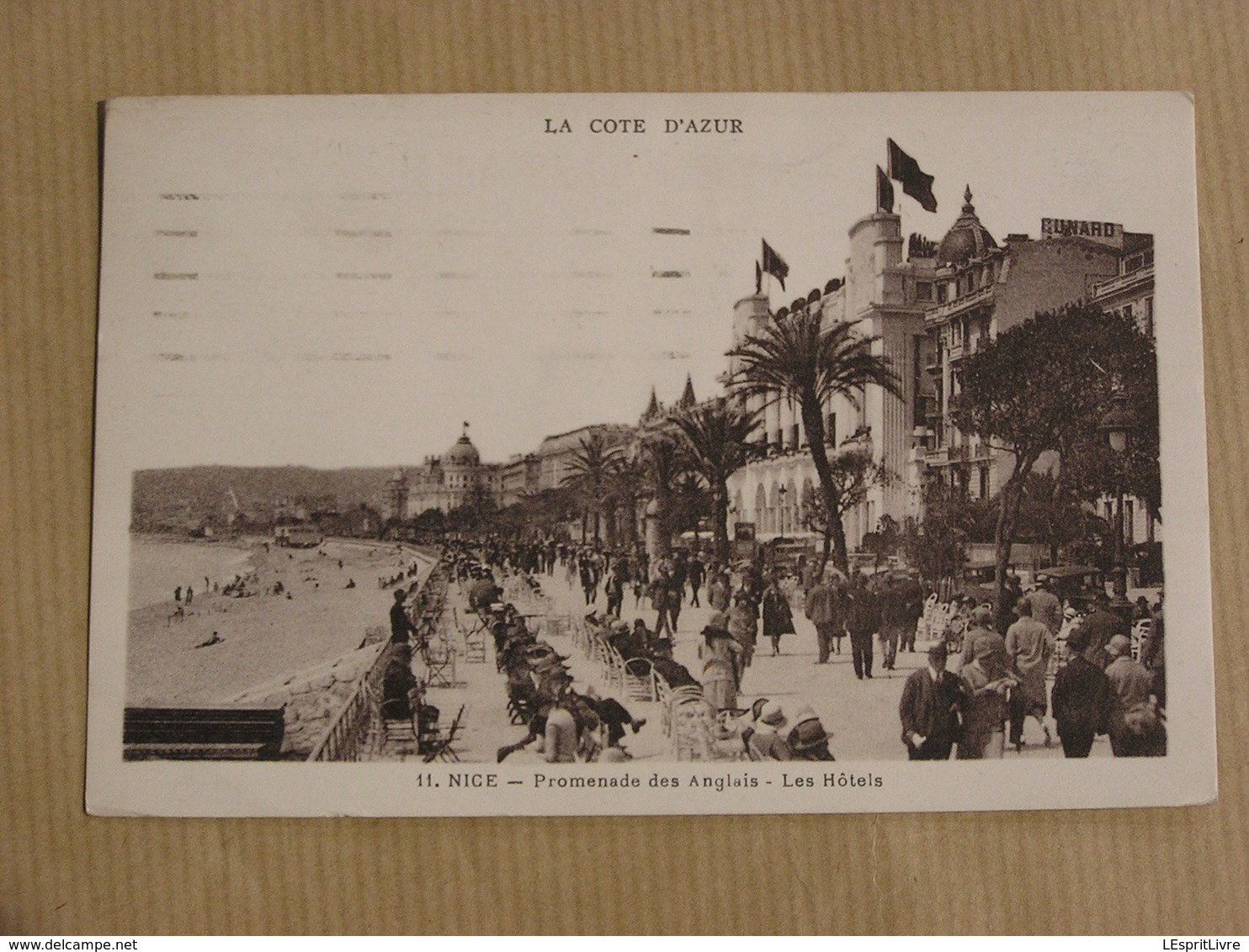 NICE  Promenade Des Anglais Les Hôtels  06 Alpes Maritimes Carte Postale France - Cafés, Hôtels, Restaurants