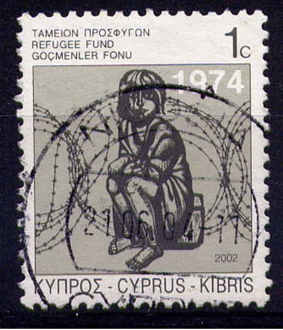 CHYPRE - 990A° - FONDS POUR LES REFUGIES - Used Stamps