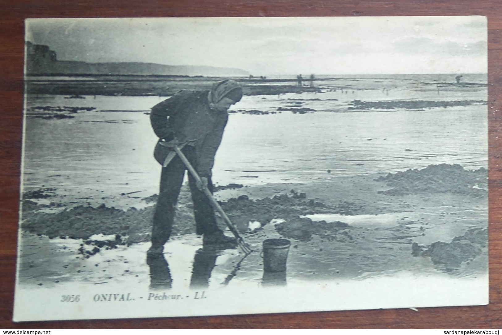 [ 80 - ONIVAL ] PÊCHEUR Sur La Plage (coquillages). - Fishing