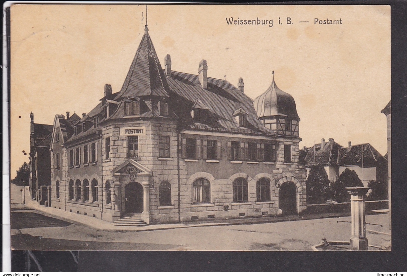 Weissenburg I.B. Postamt  1925 - Weissenburg