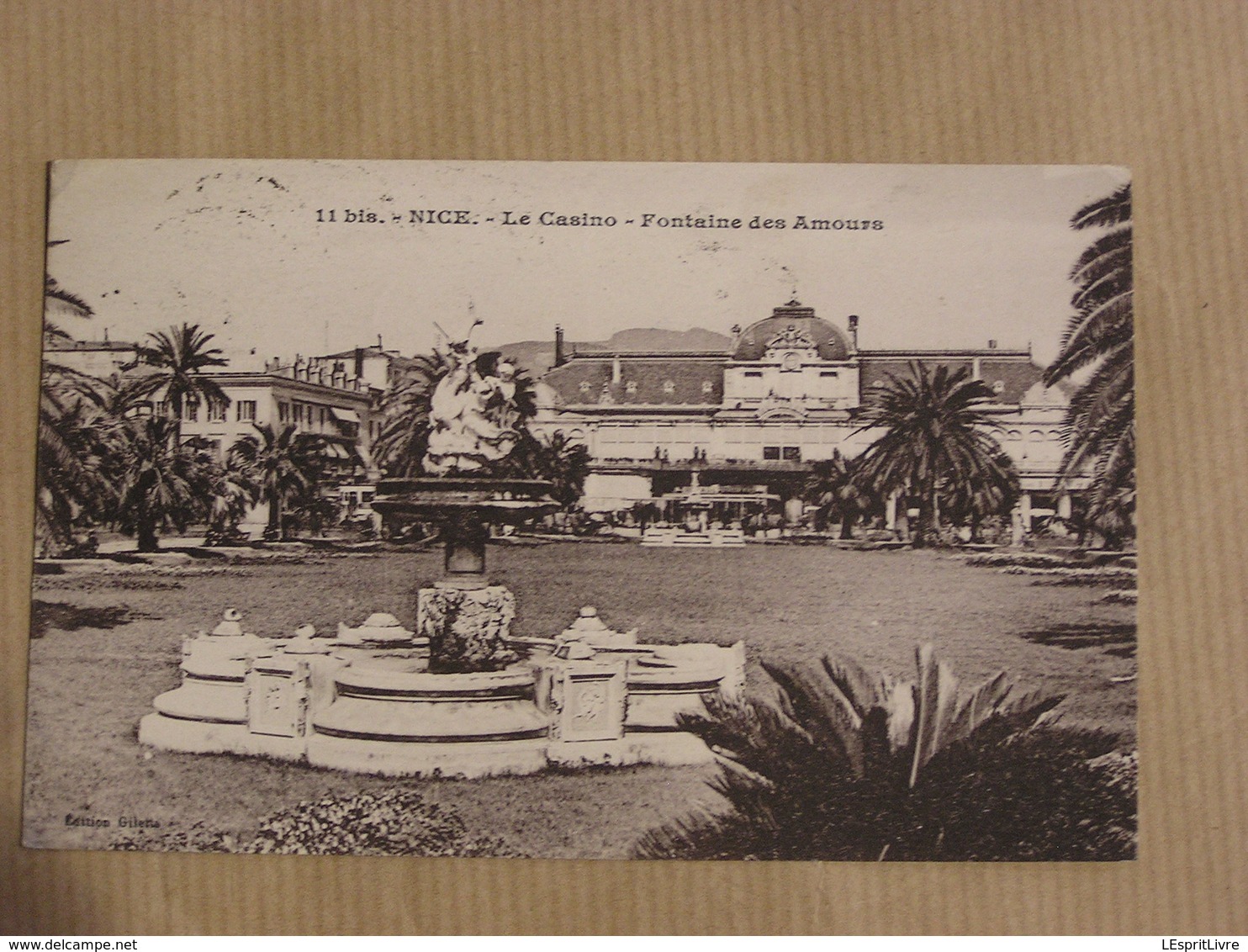 NICE  Le Casino Fontaine Des Amours   06 Alpes Maritimes Carte Postale France - Monuments, édifices