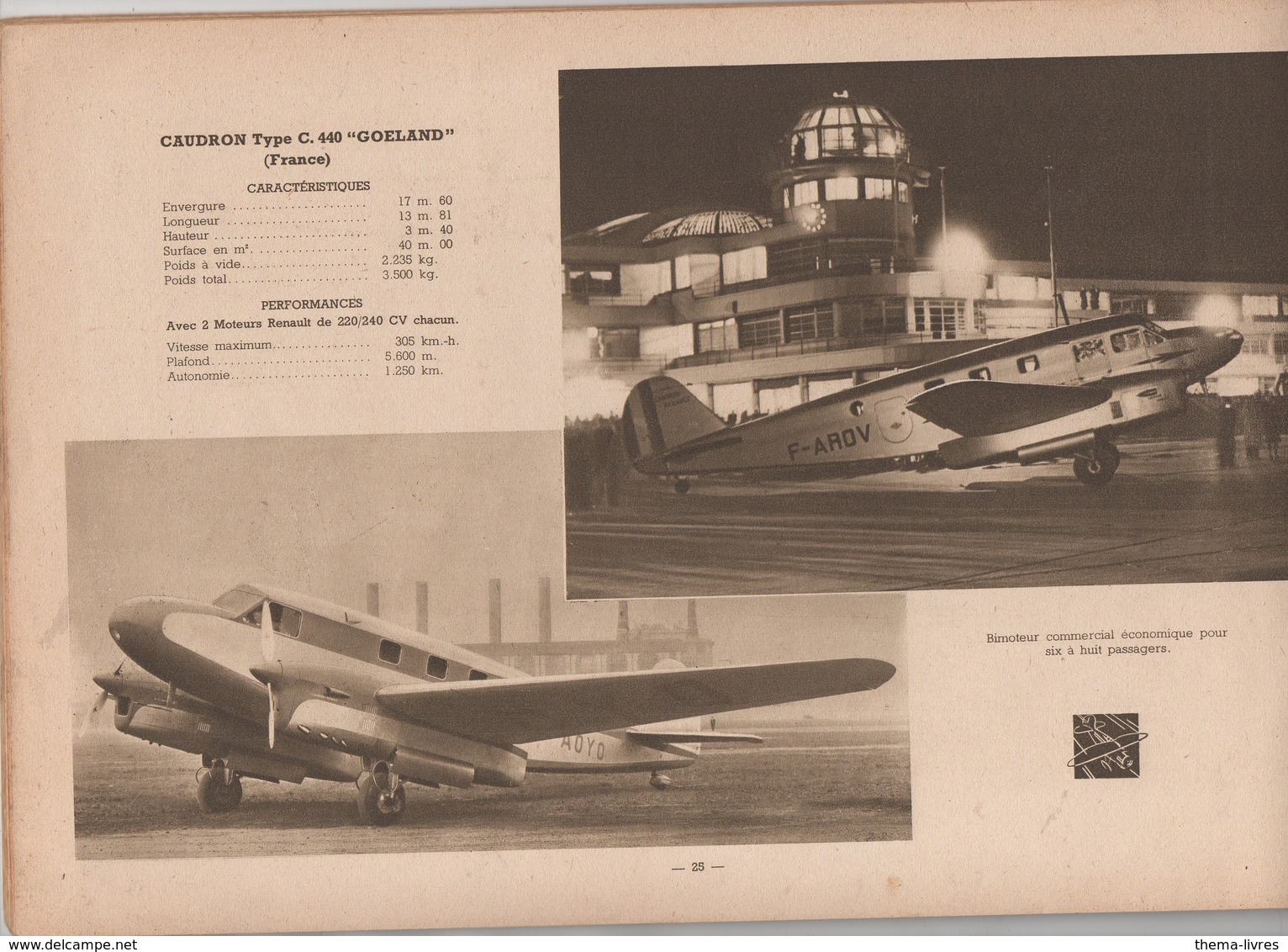 (aviation) AIR  ALBUM  N°4 (CAT 1399) - Avion