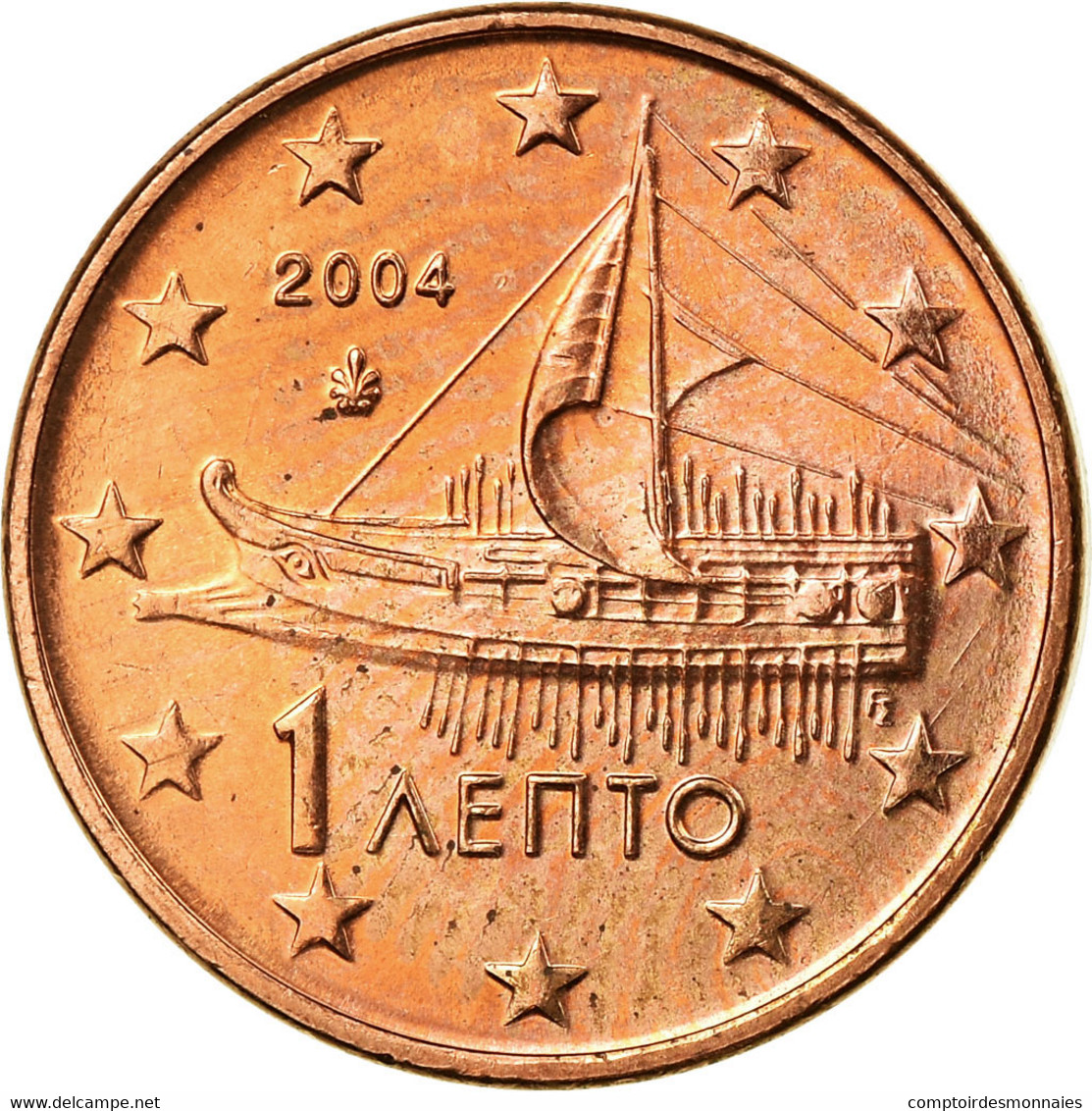 Grèce, Euro Cent, 2004, SUP, Copper Plated Steel, KM:181 - Grèce