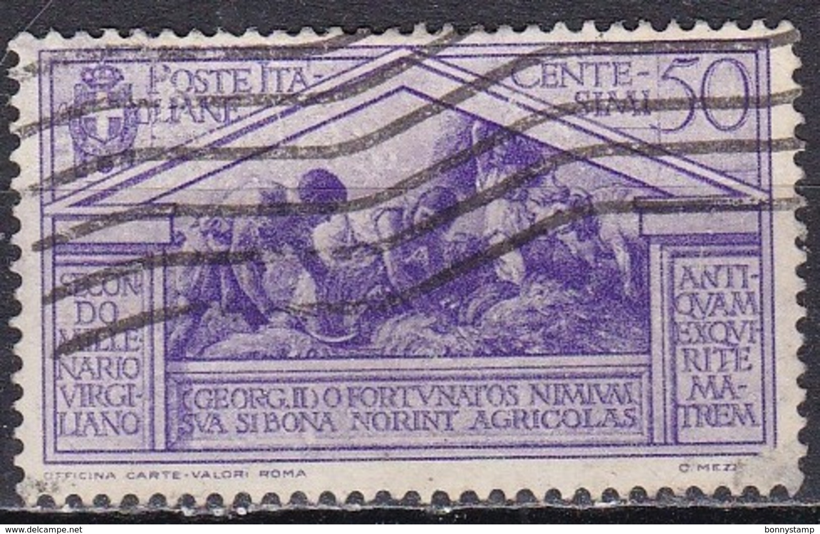 Regno D'Italia, 1930 - 50c Bimillenario Della Nascita Di Virgilio - Nr.286 Usato° - Usati