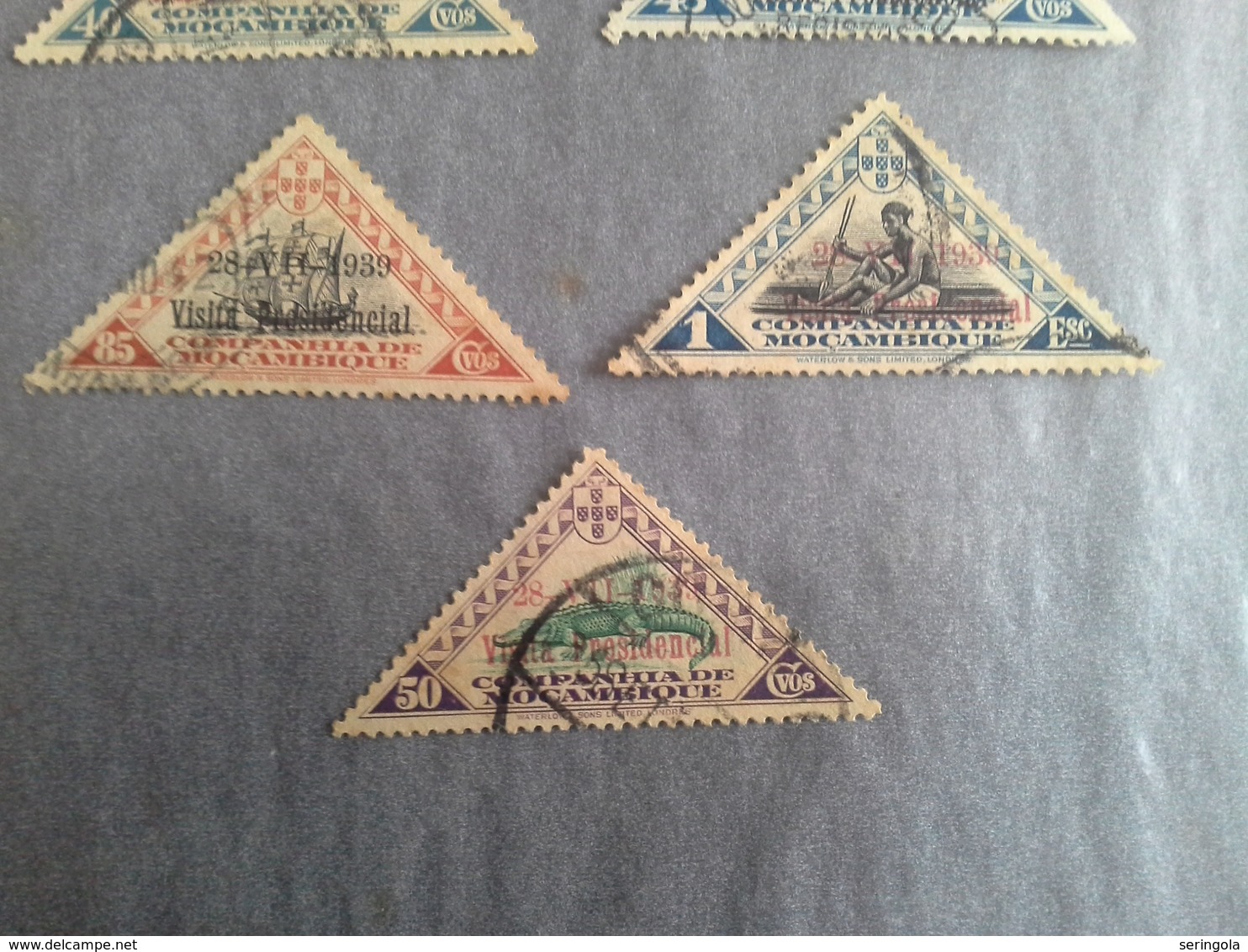 Smail Lot Stamps Companhia De Moçambique 1939. - Sammlungen (ohne Album)