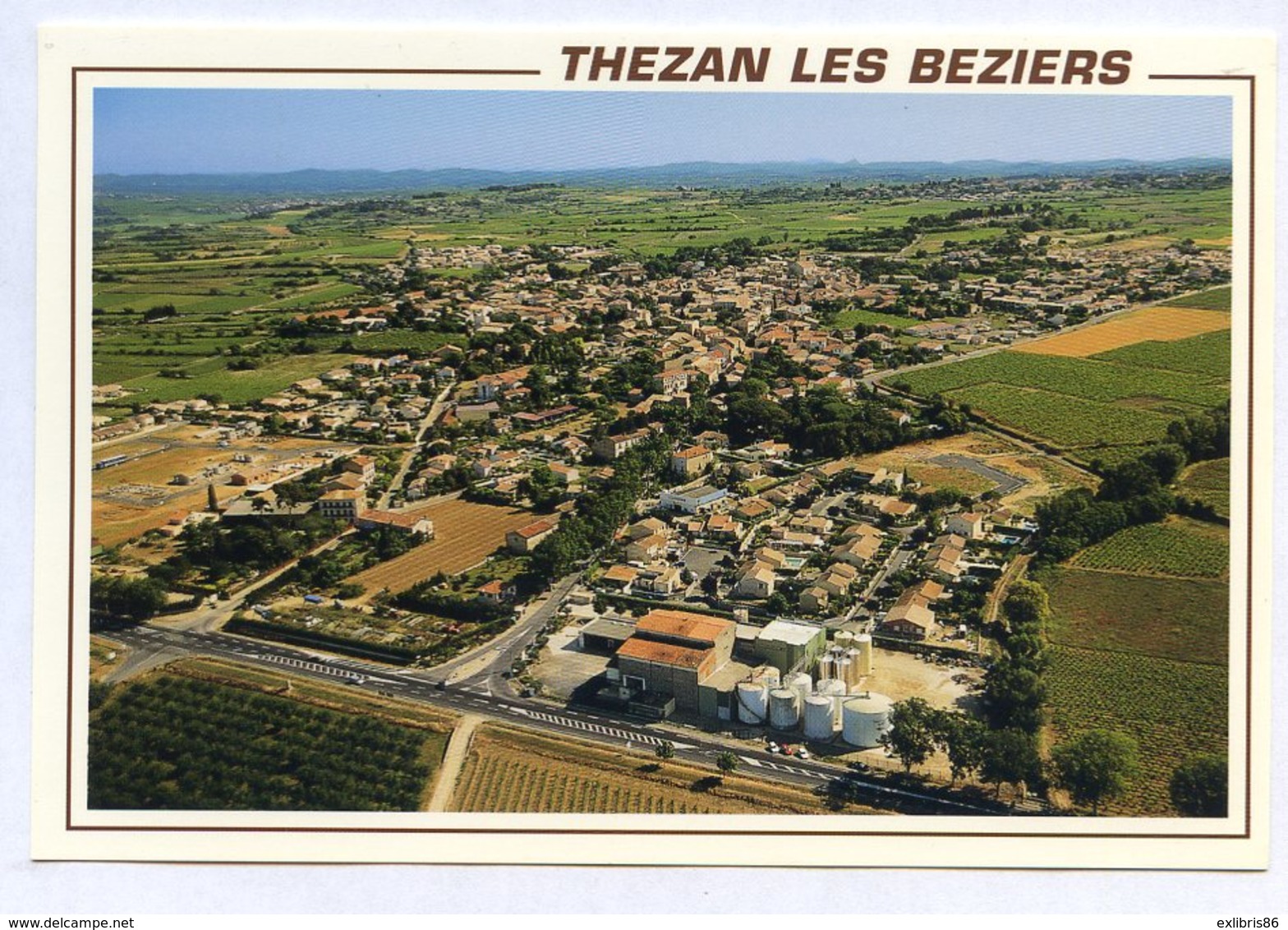 CP 34 THEZAN LES BEZIERS HERAULT VUE AERIENNE ..REF 090519 - Autres & Non Classés