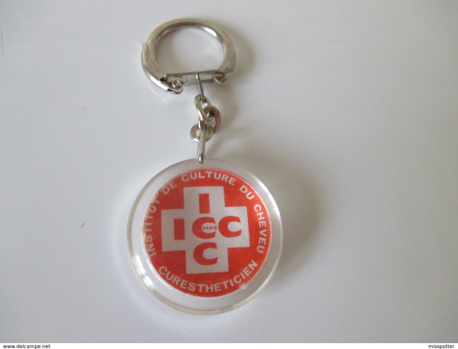 Porte Clé Ancien Manguette Coiffure Hermies - Key-rings