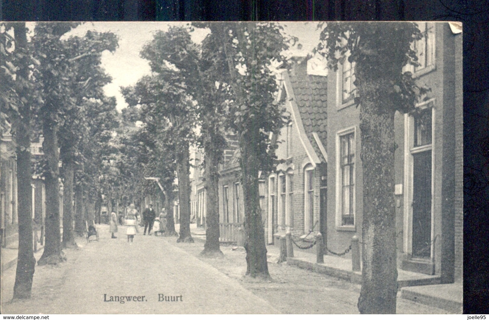 Langweer - Buurt - 1925 - Sneek - Other & Unclassified