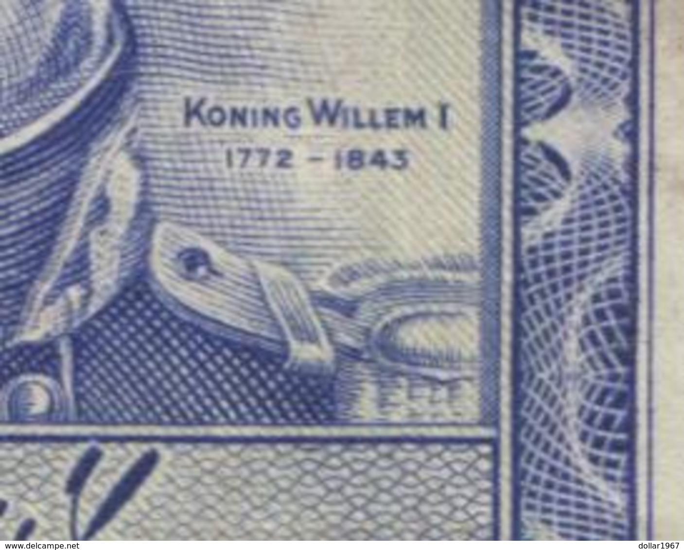 Netherlands 10 Gulden 7-5-1945 - 35.1b , No 3 AQ 857106,  - See The 2 Scans For Condition.(Originalscan ) - 10 Gulden