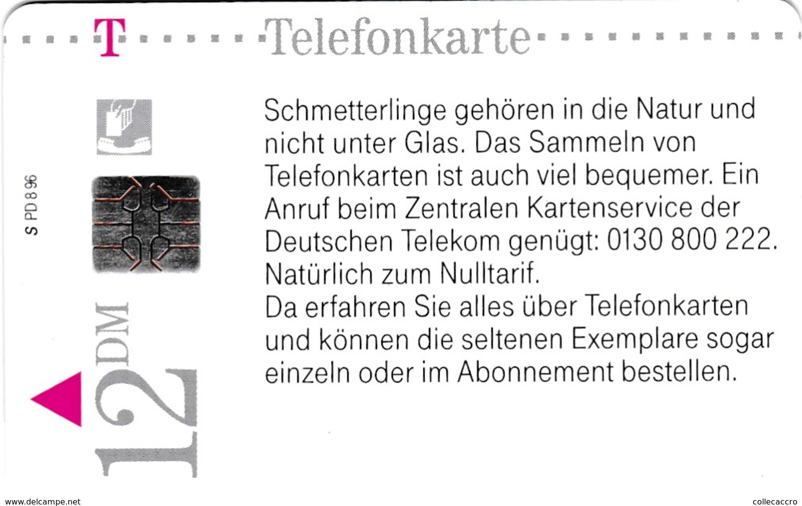 TELEFONKARTE 08/96 - Autres & Non Classés