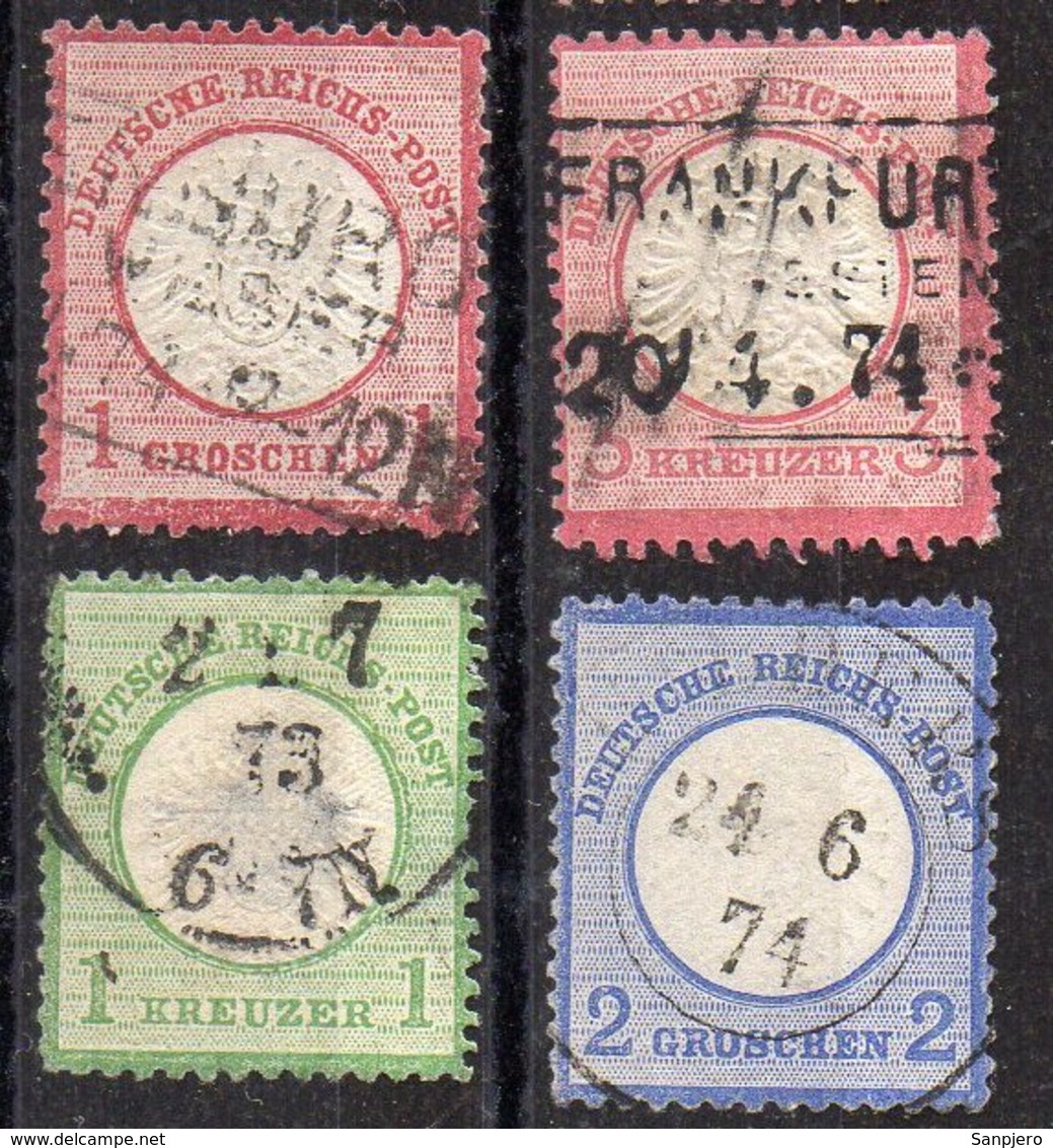 DR REICH MINI LOT BRUSTSCHILDE (BREAST SHIELD) GESTEMPELT - Used Stamps