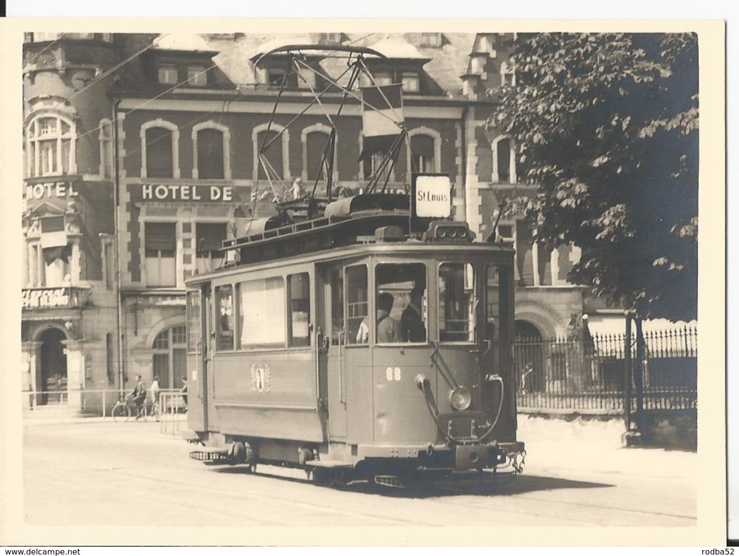 Photo - Tramway à Saint Louis - 68 - Haut Rhin - Trains