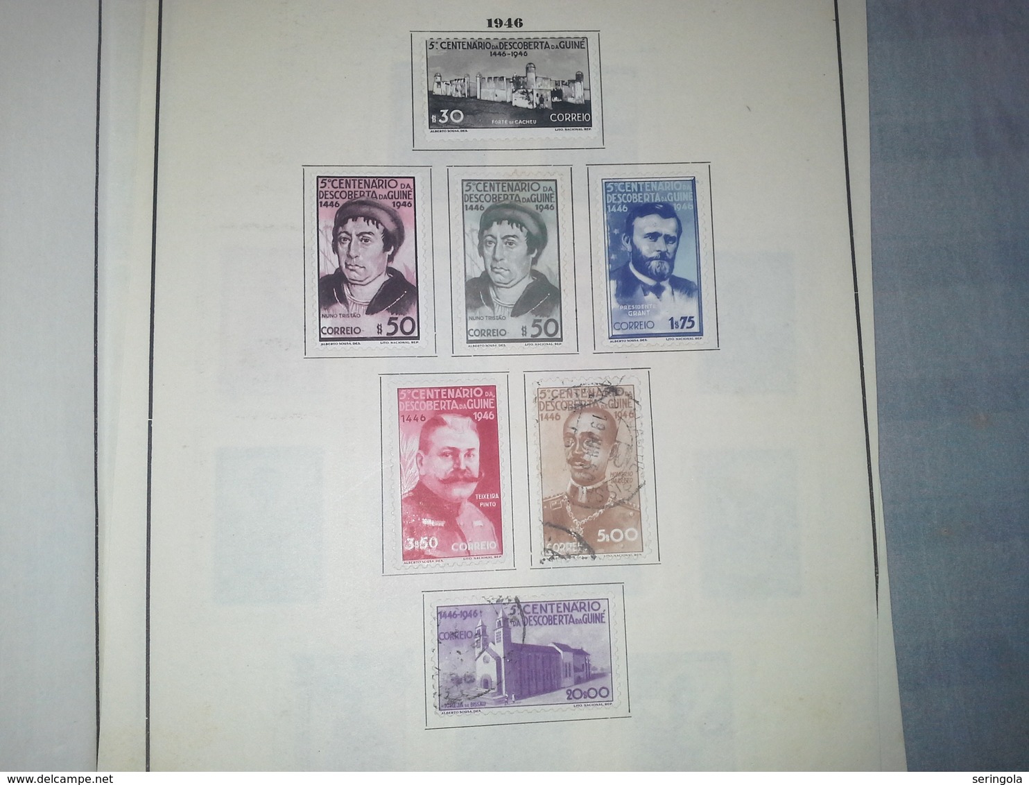 Smail Lot GUINE  Portuguesa 1946-1954 - Collezioni (senza Album)