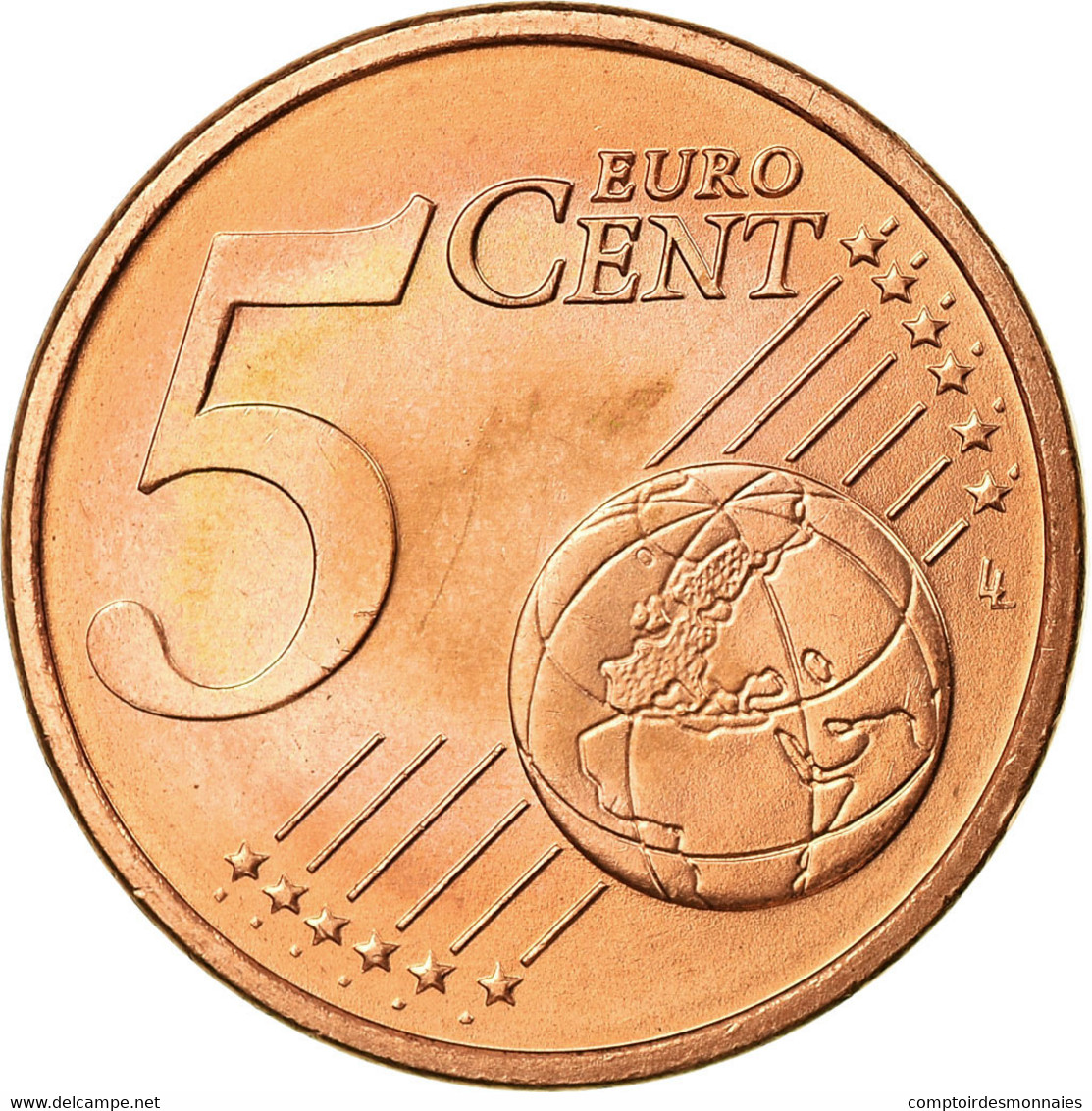 République Fédérale Allemande, 5 Euro Cent, 2004, SUP, Copper Plated Steel - Allemagne