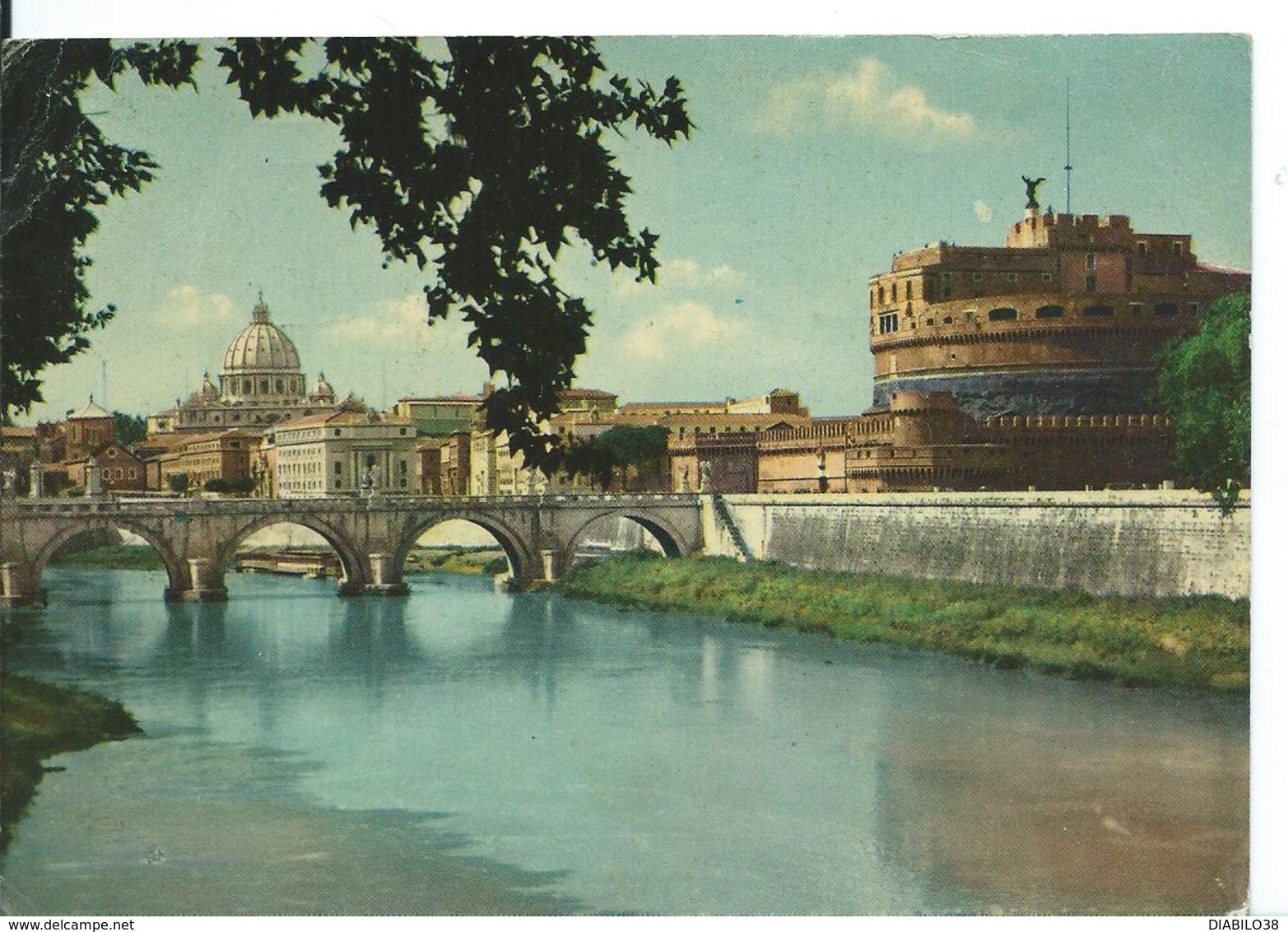 ROMA  /// ( ITALIE )     PONT ET CHÂTEAU SAINT ANGE - Ponts