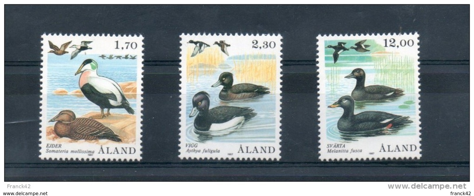 Aland. Oiseaux De Mer. - Aland