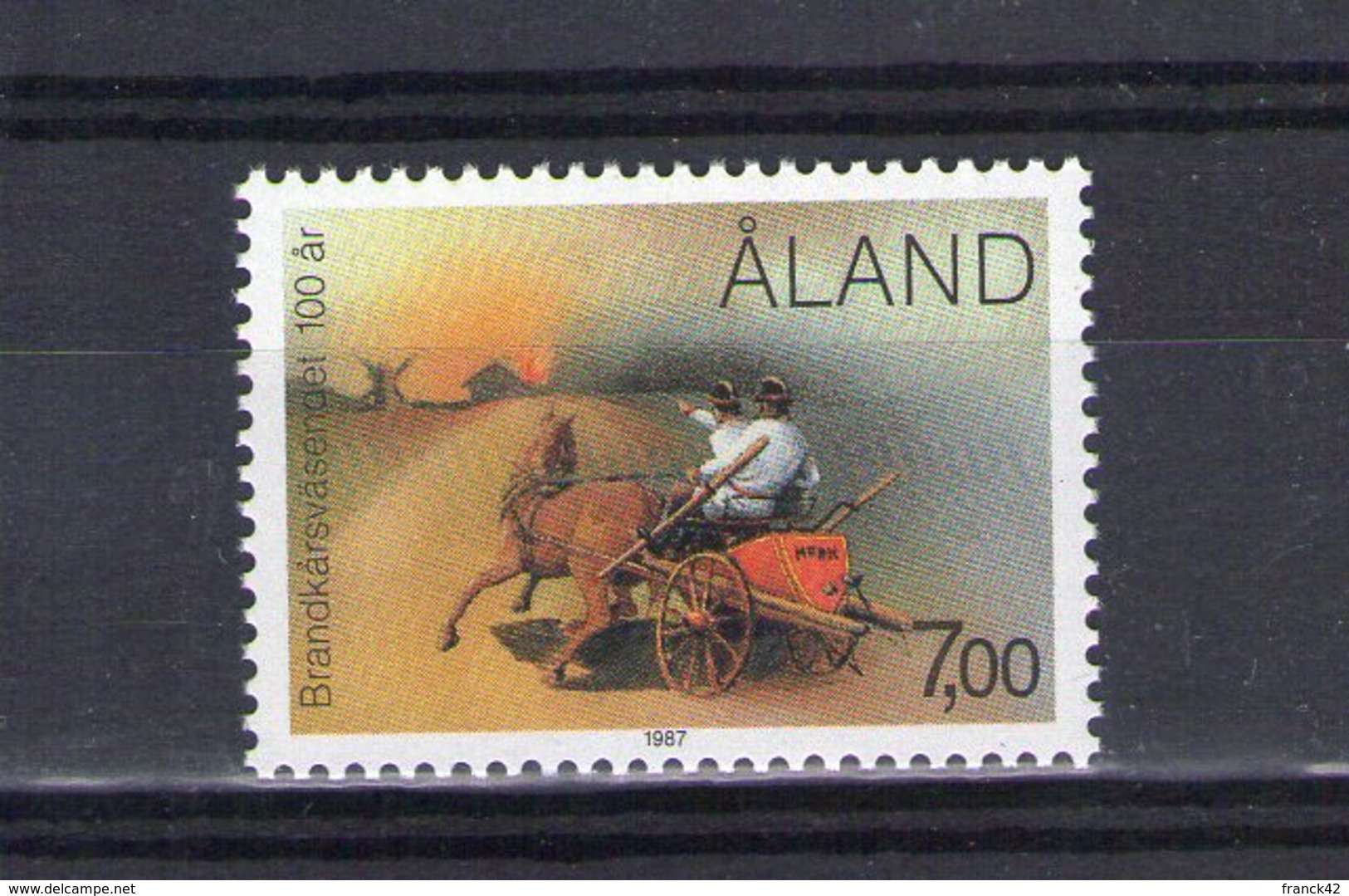 Aland. Centenaire Du Corps Des Sapeurs Pompiers - Aland