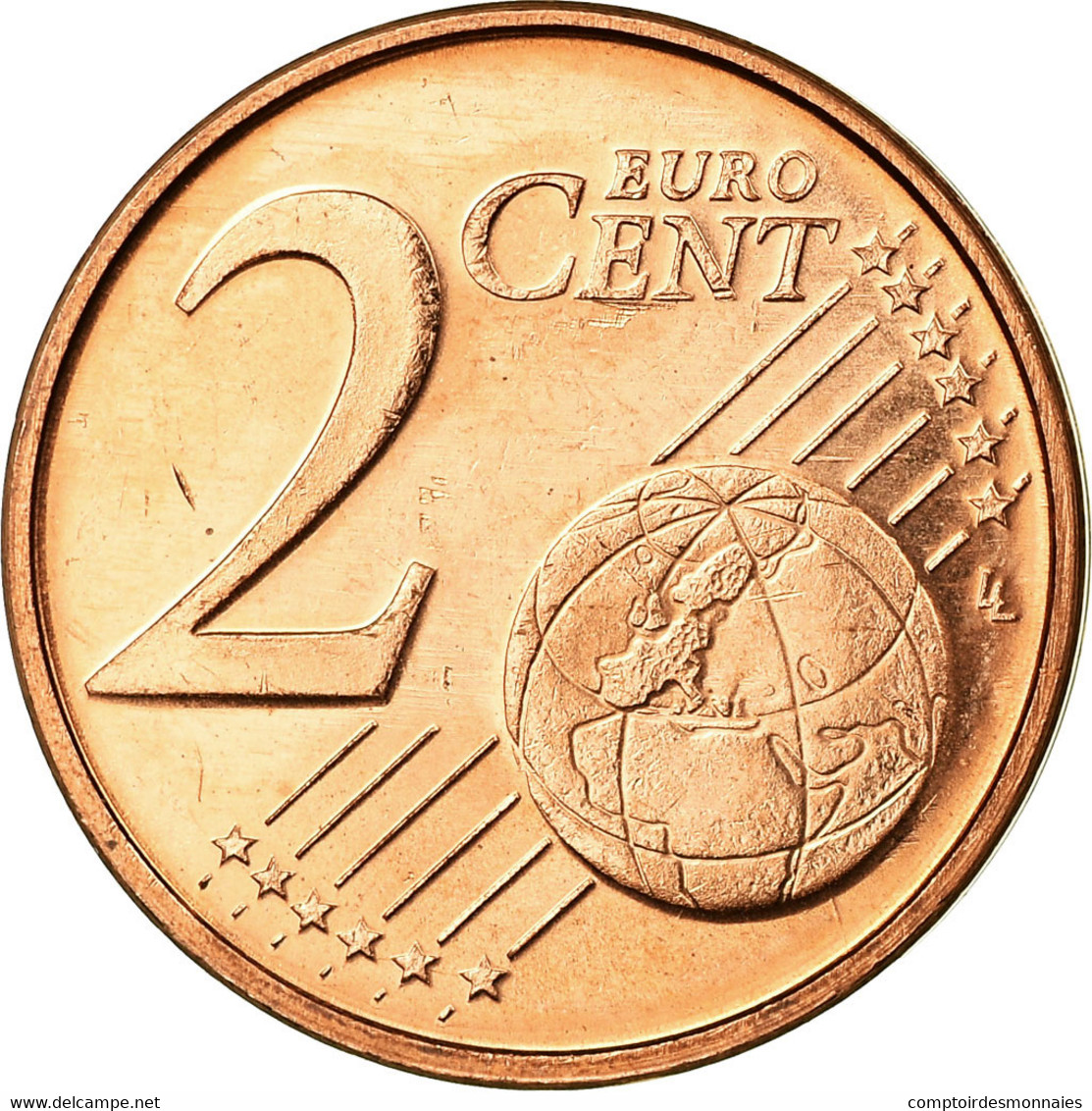Luxembourg, 2 Euro Cent, 2002, TTB, Copper Plated Steel, KM:76 - Luxemburgo
