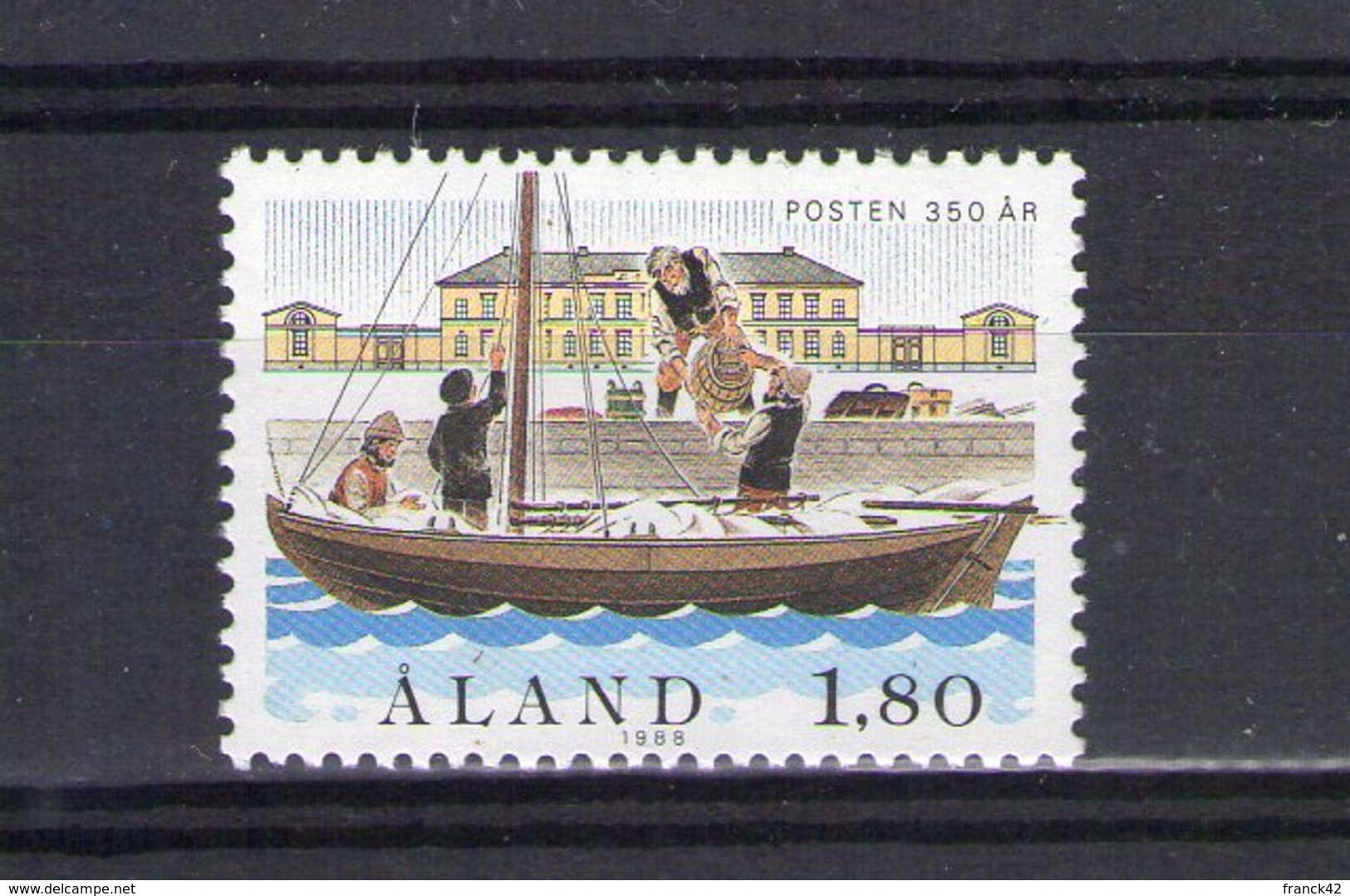 Aland. 350e Anniversaire De La Poste - Aland